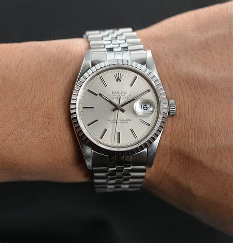 rolex mens vintage datejust watch|rolex 36mm stainless steel datejust.